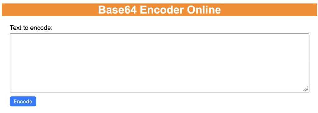 Base64 Encoder Online